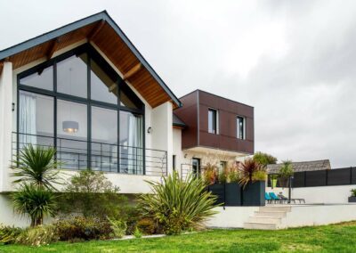 Maison avec coin de détente